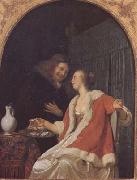 FLORIS, Frans A Meal of Oysters (mk14) oil painting